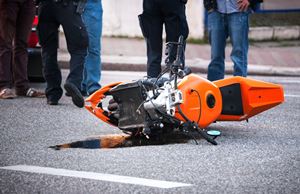 Reúne pruebas relacionadas con el accidente de moto