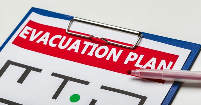 Debes tener planeado un plan de evacuación ante cualquier emergencia